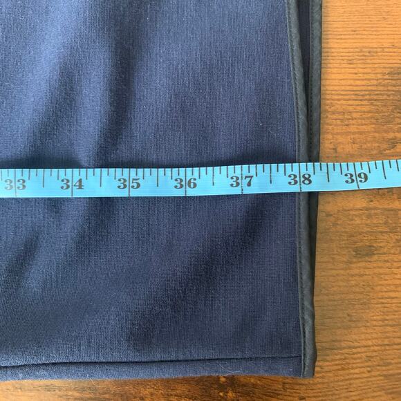 Ava & Aiden Navy Blue Sleeveless Sheath Dress Size 8 - Picture 9 of 9